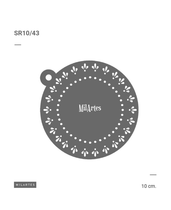 SR43 - 10 cm.